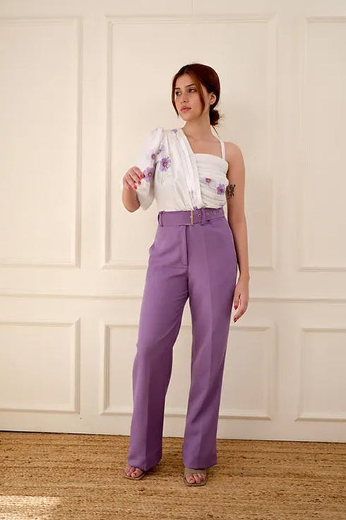 Myra Floral Lavender Coord